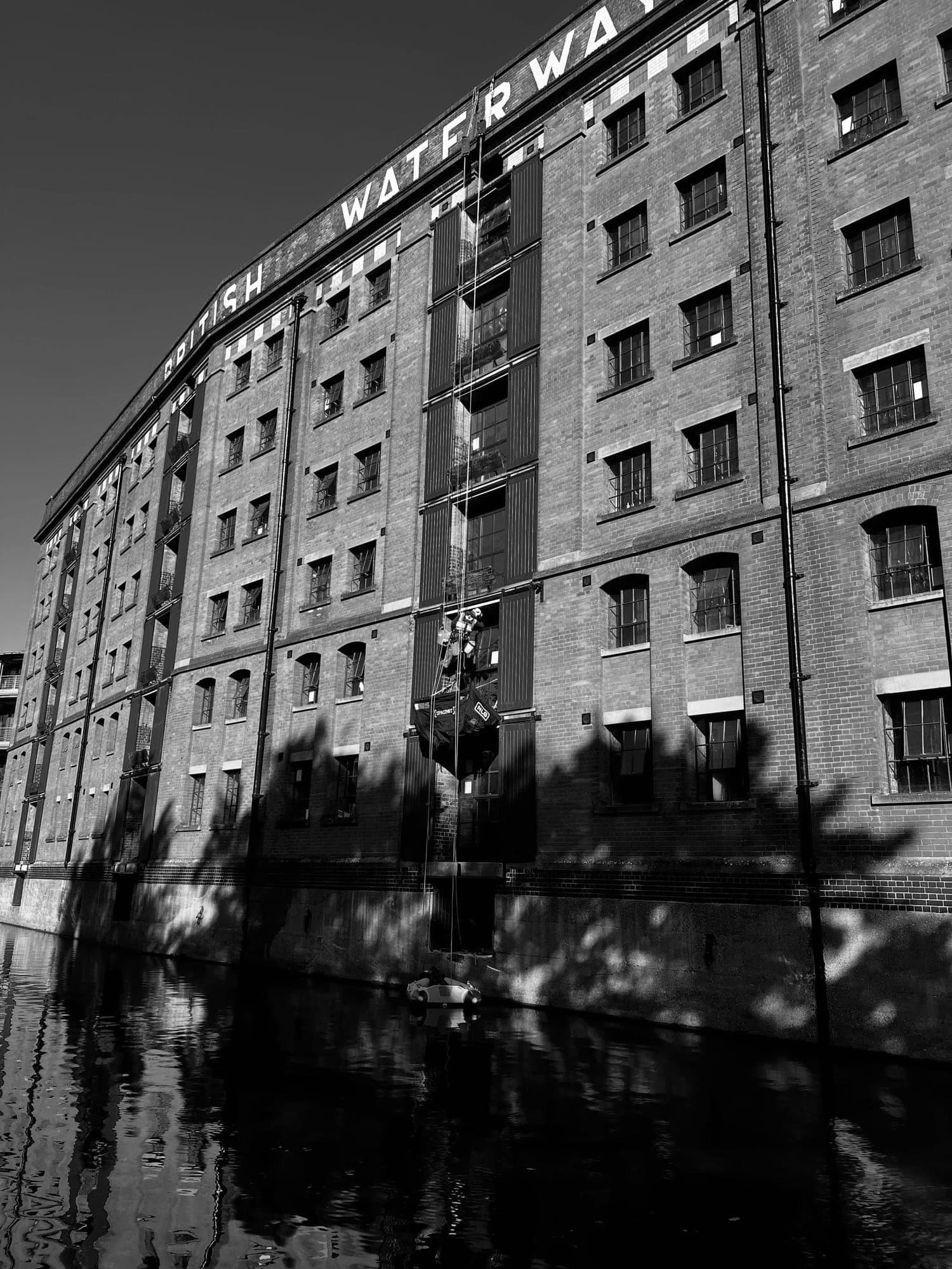 Castle Wharf, Nottingham — rope access conservation works