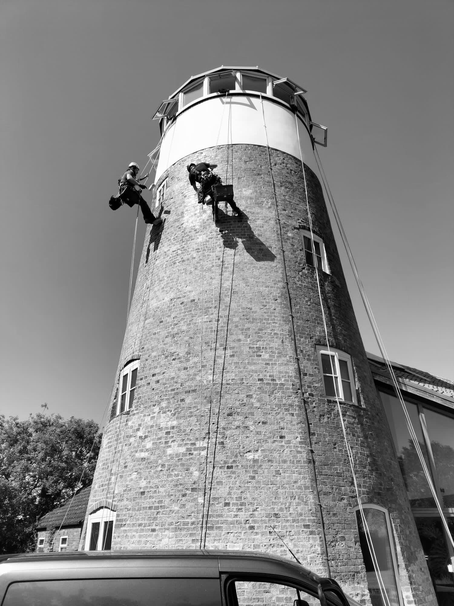 The Mill, Huntingdon — Rope Access case study