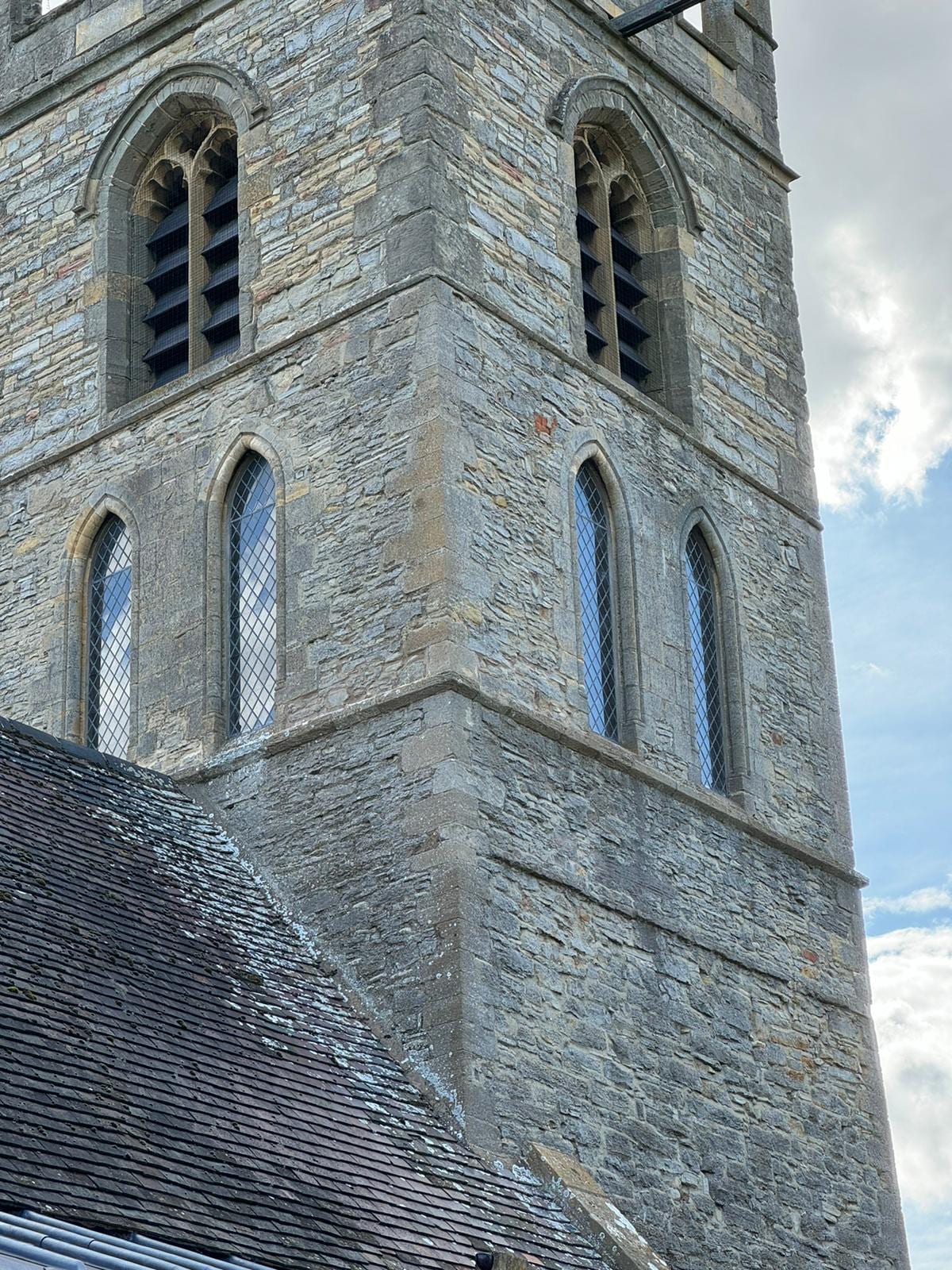 St Peter's Church, Welford-upon-Avon — church tower after repairs