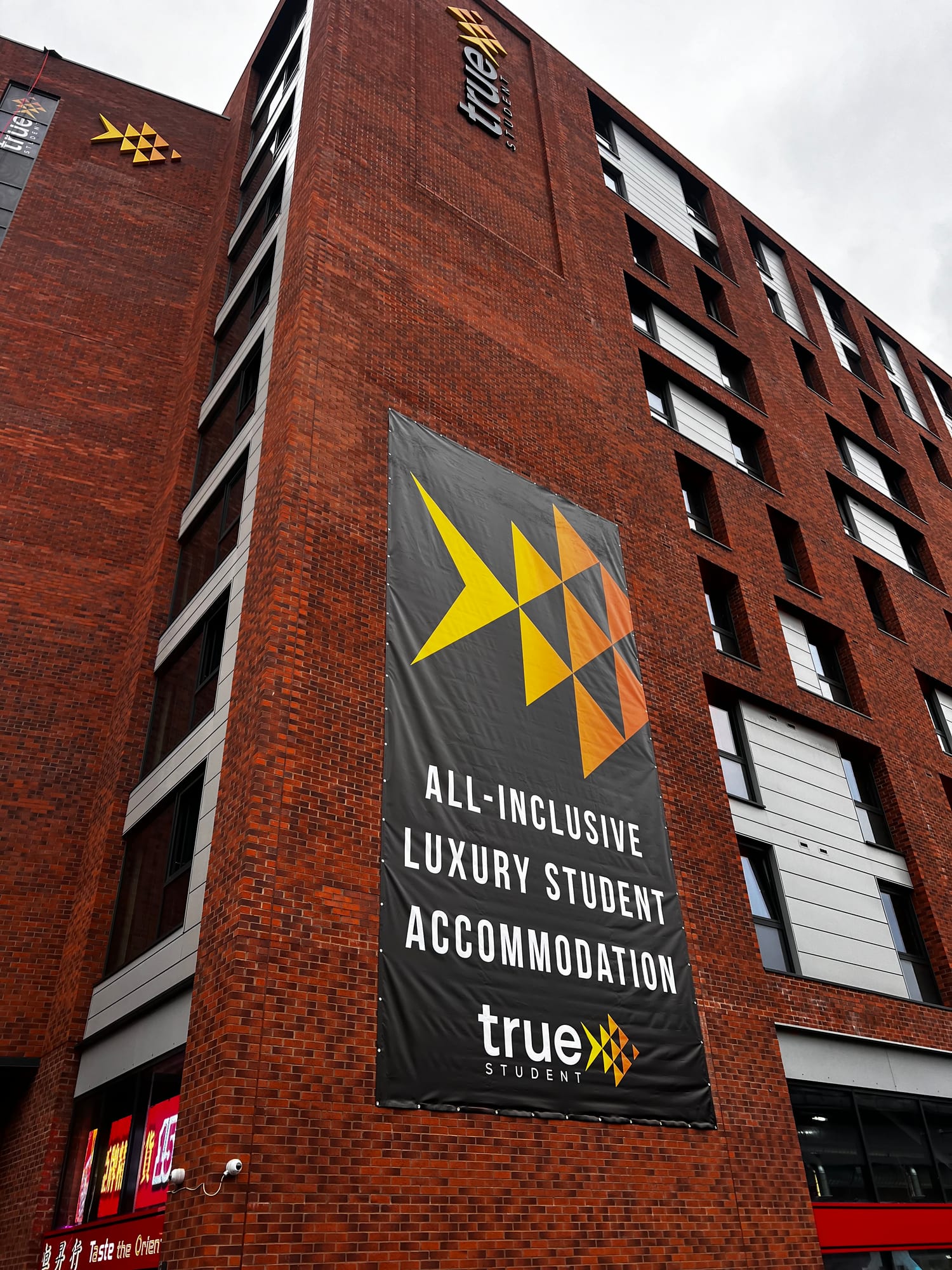 True Student, Birmingham — completed banner