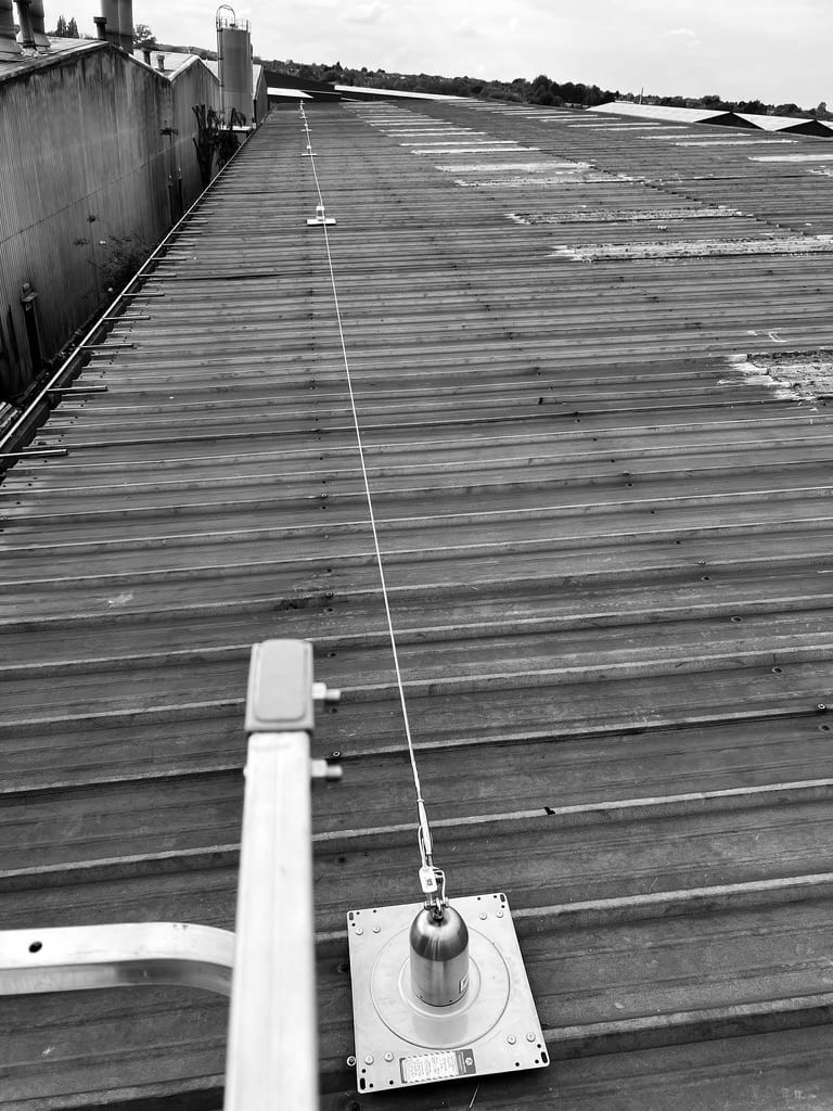 Horizontal lifeline, Sutton in Ashfield