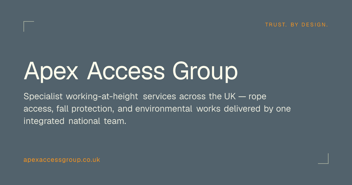 Fall Protection & Mansafe Contractor UK | Apex Access Group